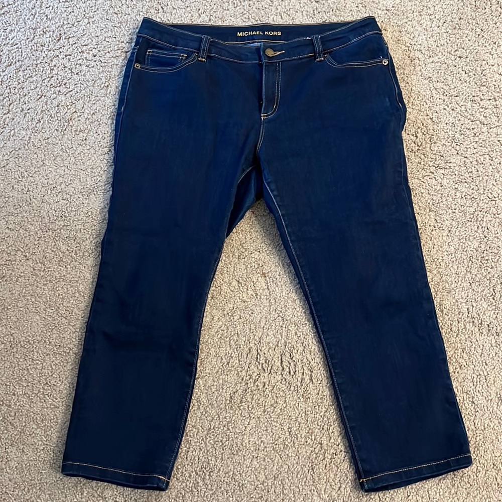 Worn once Michael Kors Crop Skinny Jeans